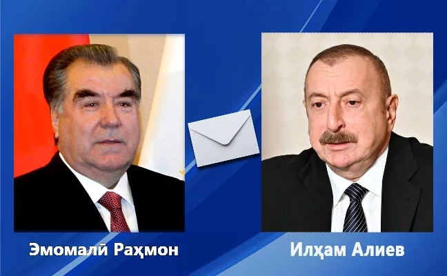 Барқияи табрикӣ ба Президенти Ҷумҳурии Озарбойҷон Илҳом Алиев